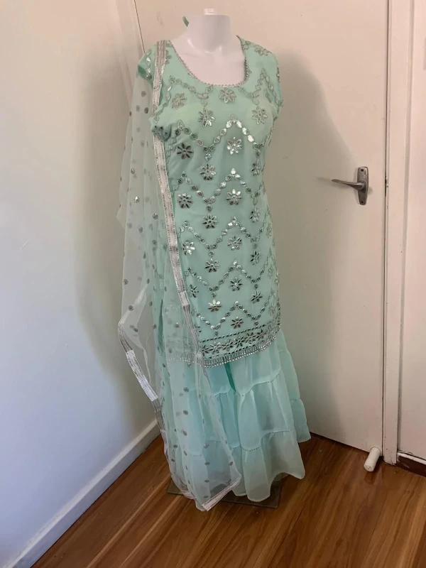 gottapatti sharrara suit size