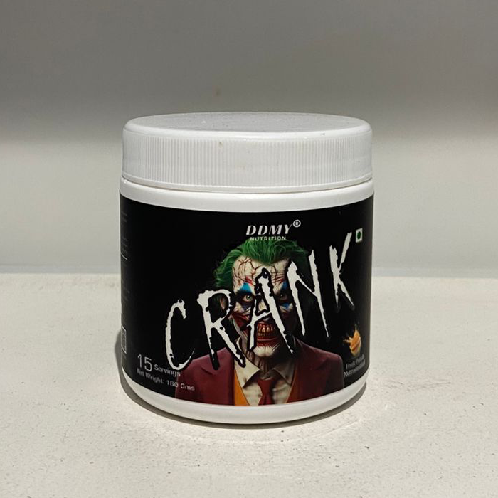 DDMY Nutrition CRANK Pre-Workout | 180g | 15 Servings